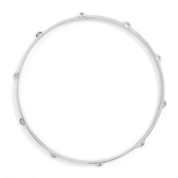 Aro de Resposta para Caixa de Bateria SC-1410SS 14'' 10 Furos Power Hoop Cromado Gibraltar Aro de Resposta para Caixa SC-1410SS 14'' 10 Furos Cromado Gibraltar