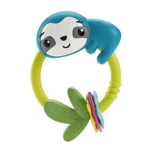 Chocalho Fisher-Price Newborn Bicho Preguiça Colorido Único