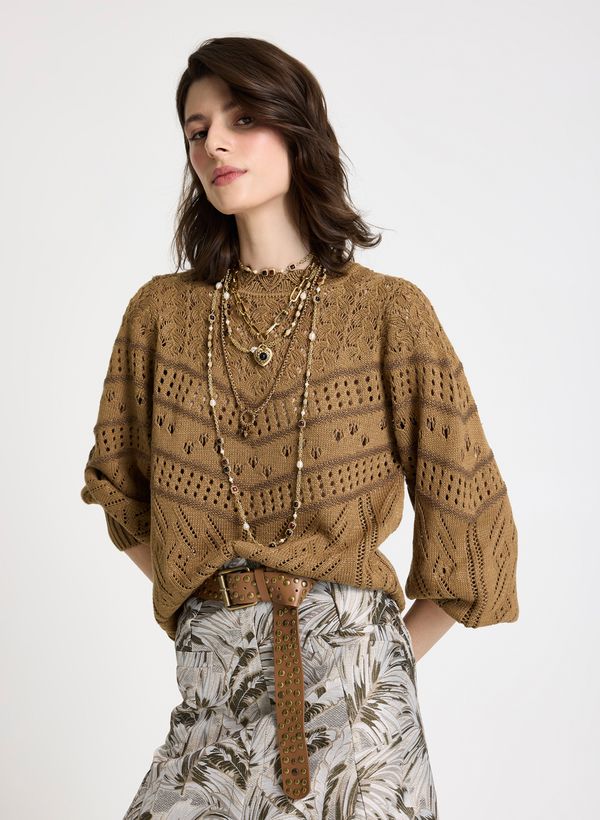 Blusa Le Lis Nara Tricot Feminina G