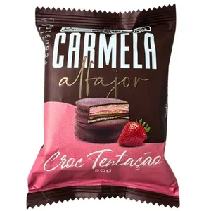 Alfajor CARMELA Croc Tentação Doce de Leite 50g