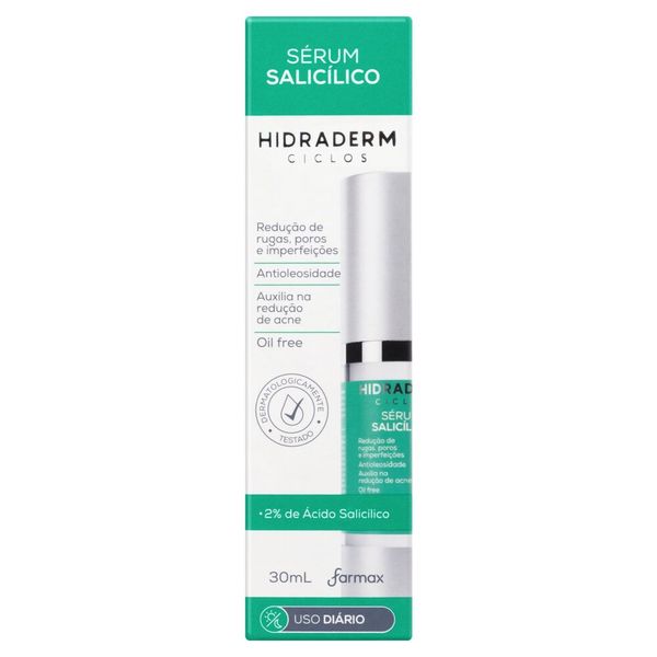 Sérum Facial Hidraderm Ciclos Ácido Salicílico 30ml SERUM FACIL HIDRADERM 30ML CICLOS SALICI