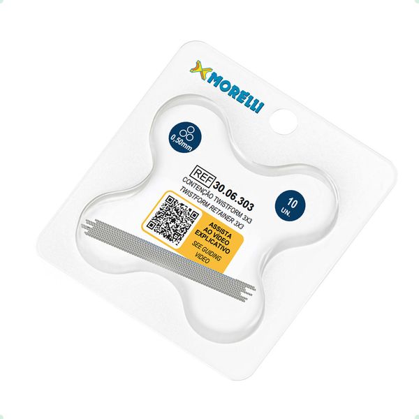 Fio de Contenção Aço Inox TwistForm 3x3 0,50mm Morelli
