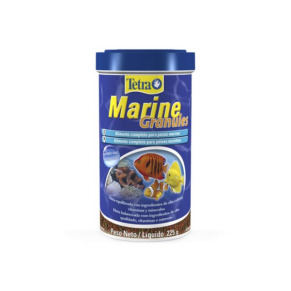 Ração Marine Granules para Peixes Marinhos Tetra 225 g