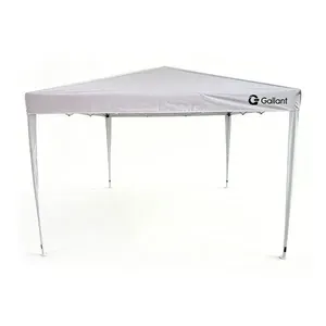 Tenda Gazebo Sanfonado Dobrável 3x3m com Mala de Transporte Gallant Branco (GTG03SF01AR-BR)
