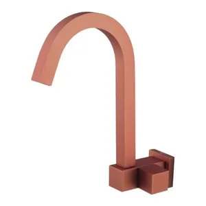 Torneira de Cozinha 4503 C-65 Talence Bica Alta Móvel Acabamento Rosê Alavanca Imperatriz Metais Torneira de Cozinha 4503 C-65 Talence Bica Alta Rosê com Alavanca Imperatriz Metais
