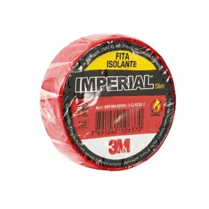 Fita isolante vermelha 18 mm x 20 m Imperial Colors HB004298129 - 3M