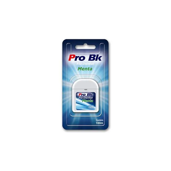Fio Dental Pro Bk Menta 100 Metros Fio Dental Pro Bk Tradicional Leve 100 Pague 50m