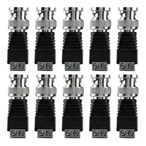 Kit 10 Peças Conector Com Borne Bcn Macho Intelbras Conex 1000