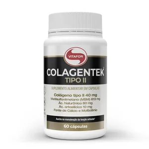 Colagentek Vitafor Tipo II 60 Cápsulas