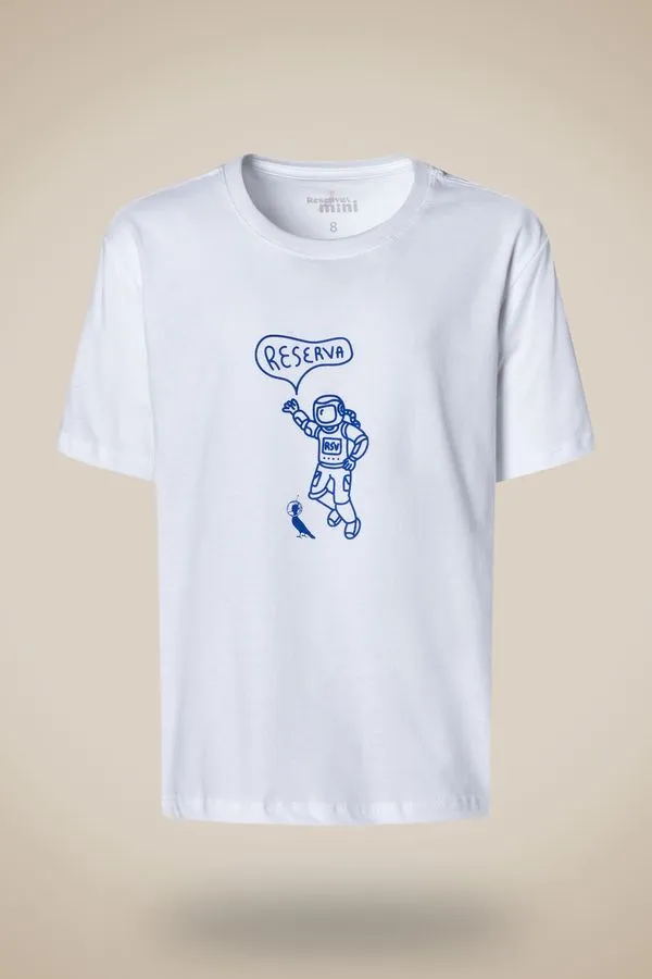 Camiseta Mini Est Out Of This World Branco - 14
