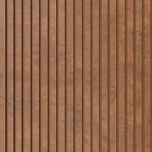 Painel Ripado EVA Autocolante Urban Meu Rodapé Painel Ripado EVA Autocolante Urban Bronze 10cmx2,5m