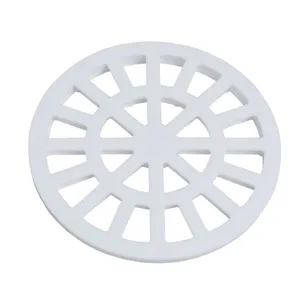 Grelha NR54 Redonda para Caixa Sifonada Branco DN100 Krona