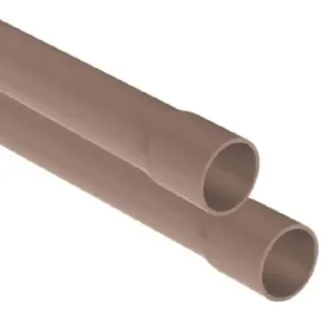 Tubo Soldável 85mm Pn 750 Kpa para Instalações Hidráulicas Barra 6m Marrom Amanco Tubo Soldável 85mm Pn 750 Kpa para Água em Redes Hidráulicas Marrom Amanco