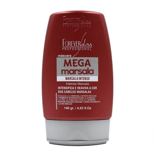 Mascara Capilar Foreverliss Mega Marsala 140G