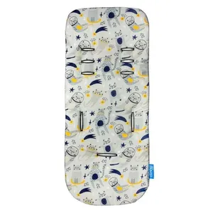 Almofada para Carrinho Infantil Carrinho Memory Cinza Conforto e Segurança Reversível com Espuma Viscoelástica de Alta Almofada para Carrinho Infantil Carrinho Memory Cinza Conforto e Segurança Reversível com Espuma