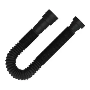 Sifão Simples Multiuso 720mm para Cozinha Banheiro e Lavanderia Preto Socel Sifão Simples Multiuso 720mm para Pia e Lavatório Preto Socel