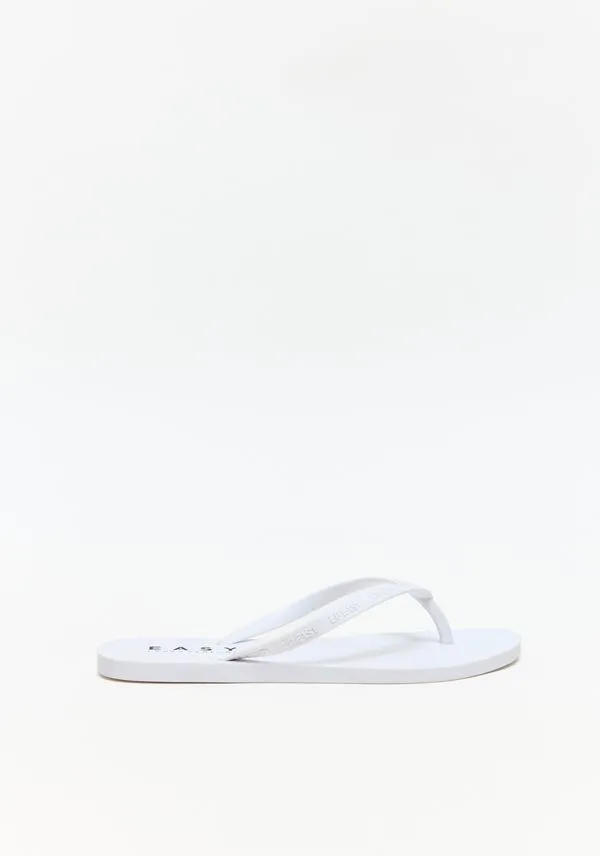 Chinelo Tira Lança Perfume Easy Branco 35