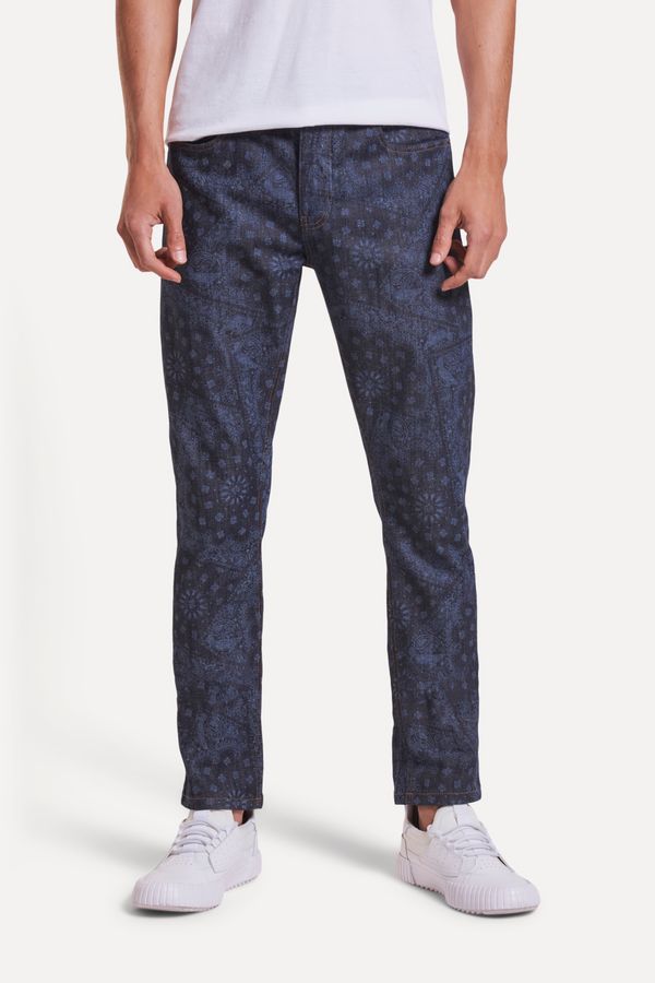 Calca Jeans Skinny Bandana Indigo - 42