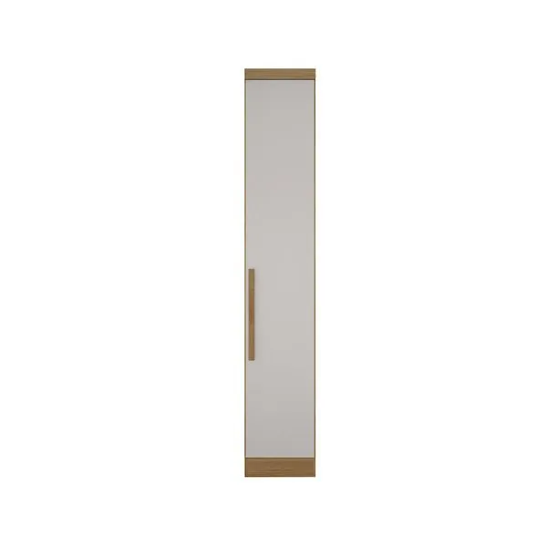 Módulo Modulado Rizon 1 Porta 41cm Cumaru e Fendi - Novo Horizonte Móveis