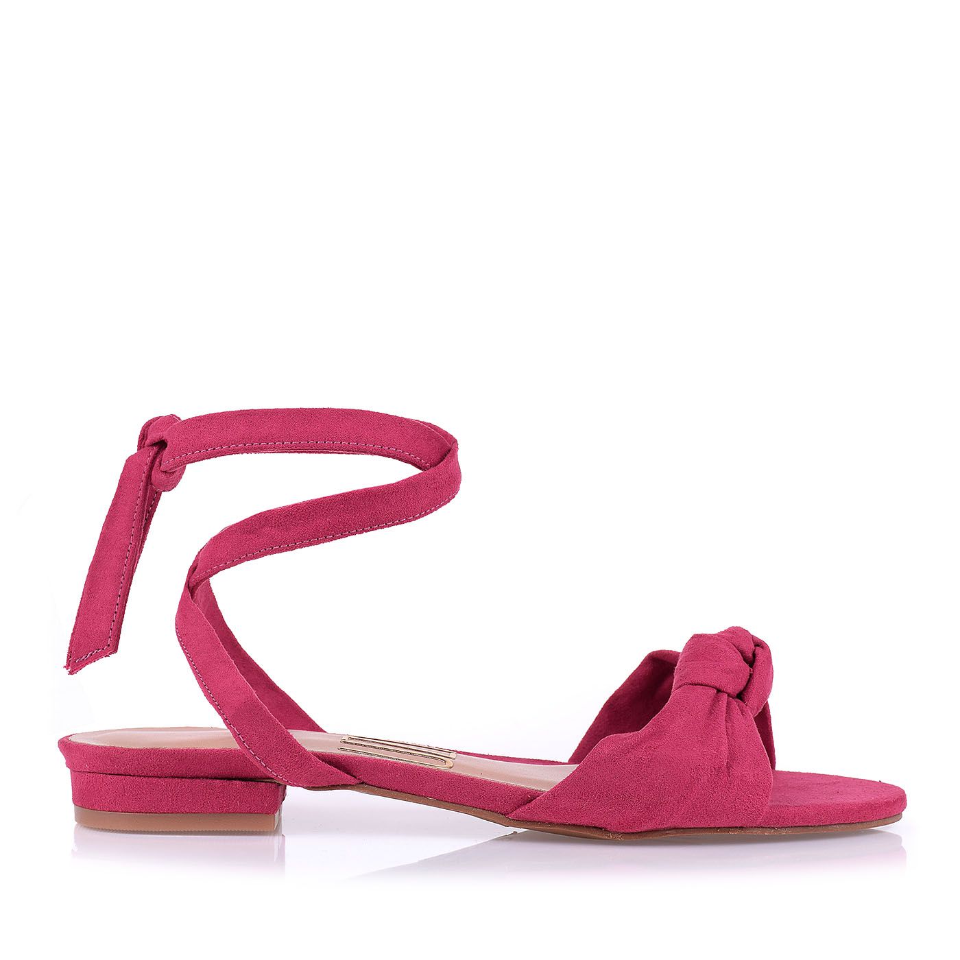 Flat Camurça Rosa