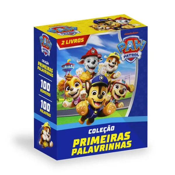 Box Coleção Primeiras Palavrinhas Patrulha Canina