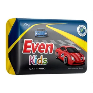 Kit c/2 Sabonete Infantil Even Kids 85g Carrinho
