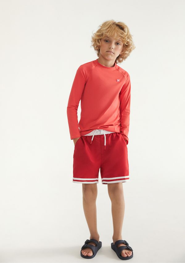 Bermuda Infantil Menino Comfort - Vermelho 016