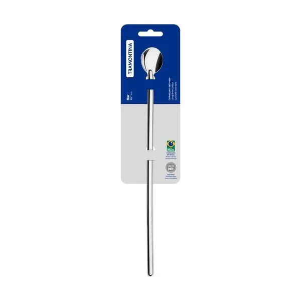 Colher Tramontina Utility Para Coquetel Em Aço Inox 30cm Quantidade:1