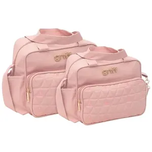 Kit Bolsas Maternidade Griff Baby 3039/3040 Rosé