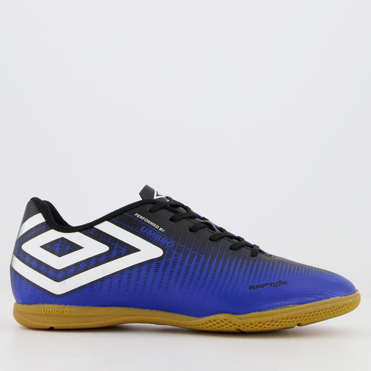 Chuteira Umbro Raptor Futsal Azul