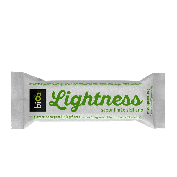 Barra Cereal Lightness Limão Siciliano BiO2 - 45g