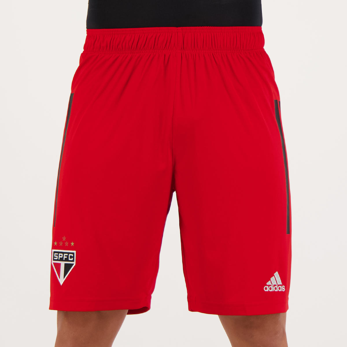 Bermuda Adidas São Paulo Basquete Vermelha
