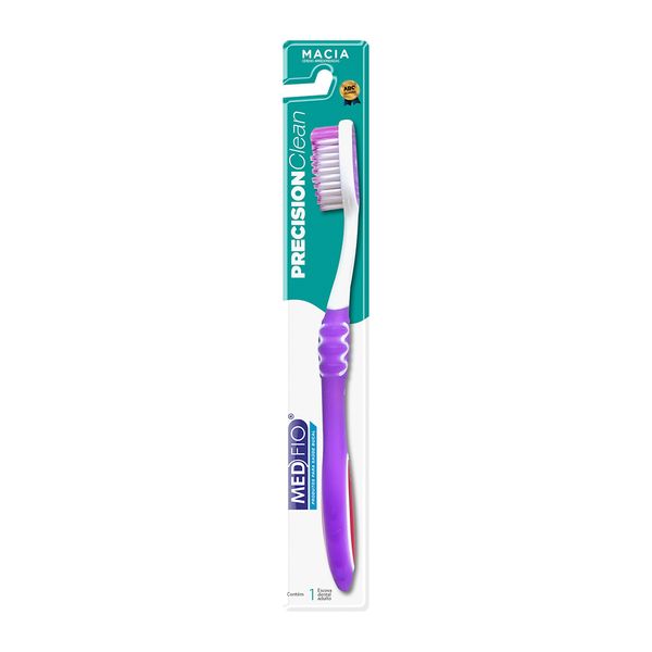 Escova Dental Medfio Precision Clean Macia 1 Unidade