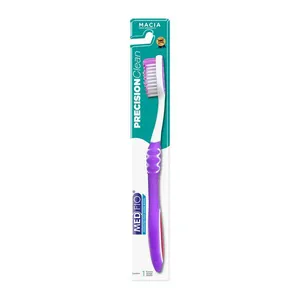 Escova Dental Medfio Precision Clean Macia 1 Unidade