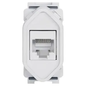 Módulo Tomada RJ45 Branco - RVB-1200/5 - RAVENNA