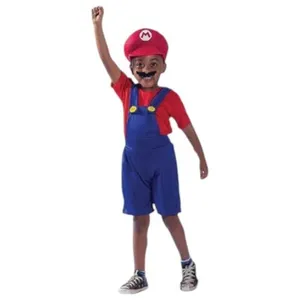 Fantasia Infantil Super Mario Ione E Eduardo Tamanho Gg IE011GG (MP)