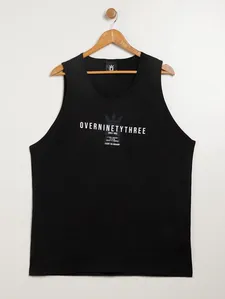 Camiseta Regata Plus Size Masculina PRETO GG3