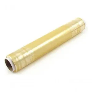 Rolo de Filme Pvc 28cm X 100m para Embalar Alimentos Esticável Auto Aderente Transparente Guarufilme Rolo de Filme Pvc 28cm X 100m para Conservação de Alimentos Transparente Guarufilme