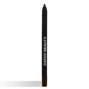 Lápis de Olhos Cathy Beauty Cateyes Cor Dark Brown 1,4g