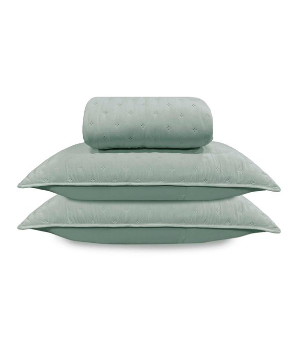 Cobre Leito Queen Soft Dream Vivaldi Verde UN / Verde