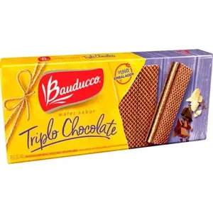 Wafer Bauducco Triplo Chocolate 140g WAFER BAUDUCCO 140G