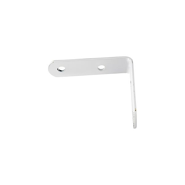 Cantoneira de Fixação Leve Branca 4 Peças Criativa Cantoneira de Fixação Leve 2.1/2"x2.1/2" 63x63mm Branca 04 Peças