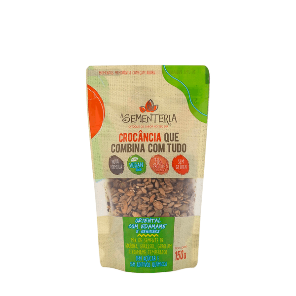 Mix de Sementes Oriental Edamame Gengibre A Semententeria – 150g