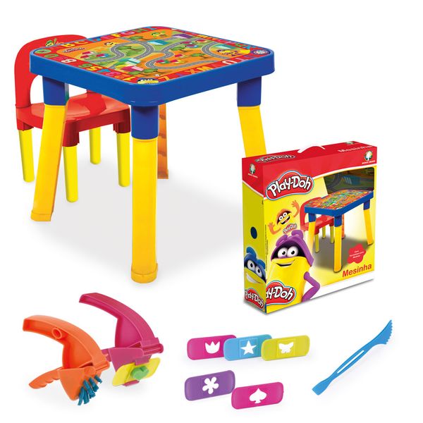 Mesinha e Cadeira Play-Doh com Acessórios - Monte Líbano
