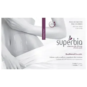 Placa De Silicone Superbia Para Tratamento De Cicatrizes 1 unidade
