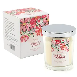 Vela Perfumada Copo Vidro com Tampa Mães Sortida DAM233M - Importadora Cascavel
