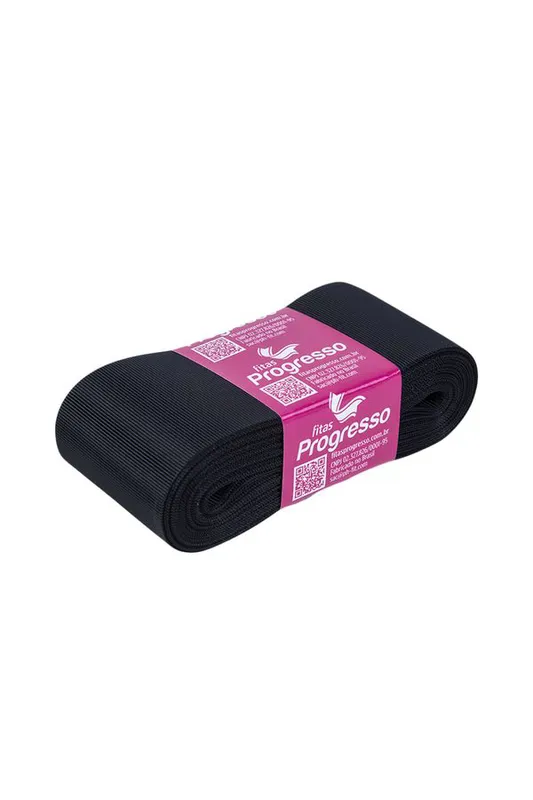 Fita de Gorgurão GP Nº12 50mm Peça com 10m Preto 219