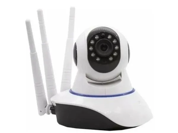 Câmera Robô wifi Inteligente Babá Eletrônica Yoosee 3 Antenas- Ip Camera