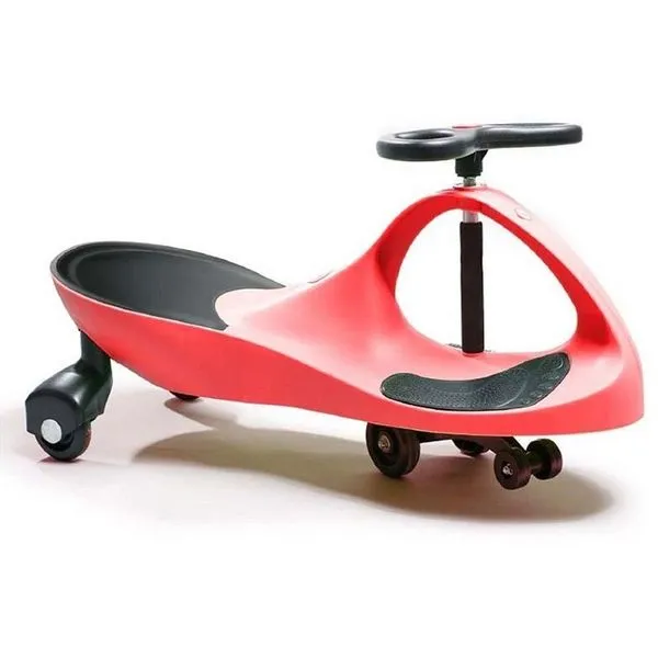 Carrinho Infantil Ginga Car com Volante Giratório Rodas 360 graus e Luzes Vermelho Toy Mix Carrinho Infantil Ginga Car Volante Giratório Rodas 360 graus Vermelho Toy Mix