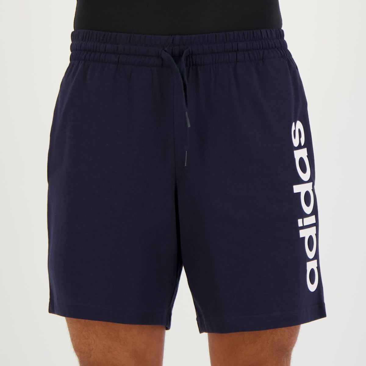 Bermuda Adidas Logo Linear Marinho